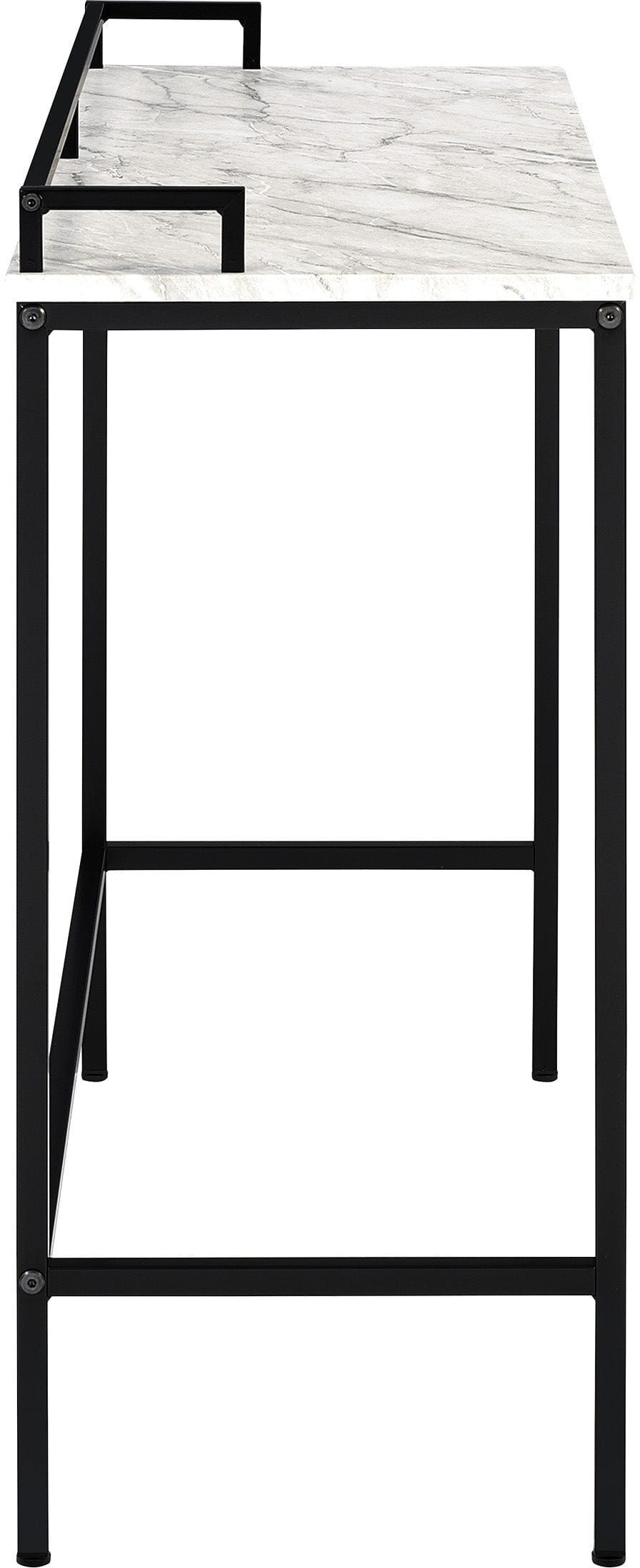 Office Star Brighton Console Table - Modern Entryway Table with Storage Shelf, Perfect for Hallway, Living Room & Office Decor | BRT