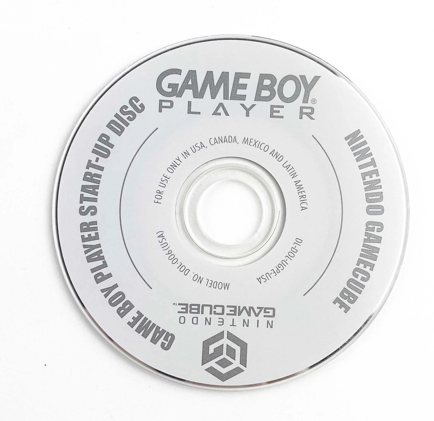 Original Game Boy Player Start Up Disc for Nintendo GameCube - Play GBA Games on TV - Perfect for Retro Gaming & Collectors