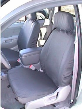Premium Durafit Seat Covers for 2009-2011 Toyota Tacoma Double Cab SR5 - Custom Fit, Heavy Duty Protection - Perfect for Off-Roading, Work Trucks & Daily Commutes