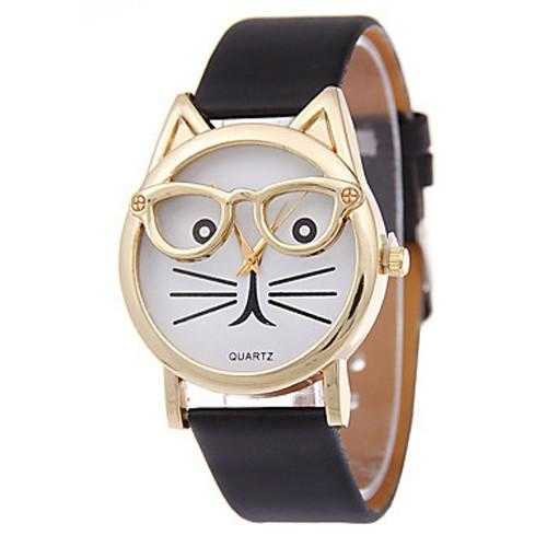 CATZEE Stylish Analog Watch for Women - Elegant Fashion Timepiece with Leather Strap - Perfect for Office, Casual Wear & Special Occasions