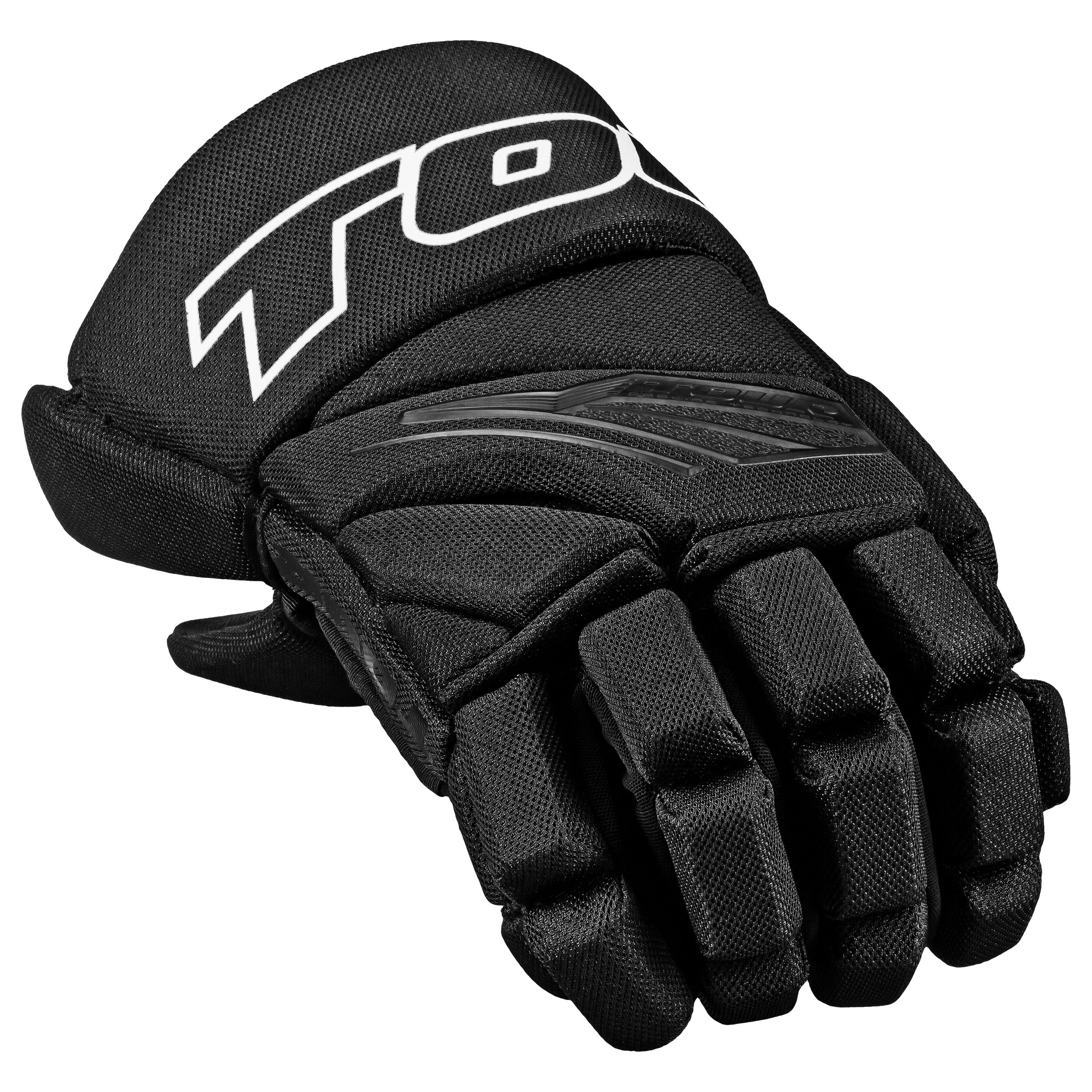 Code 3 Hockey Gloves - Professional Ice Hockey Gloves for Men & Women - Protective Padded Gloves for Hockey Players - Perfect for Games, Practice & Training Sessions