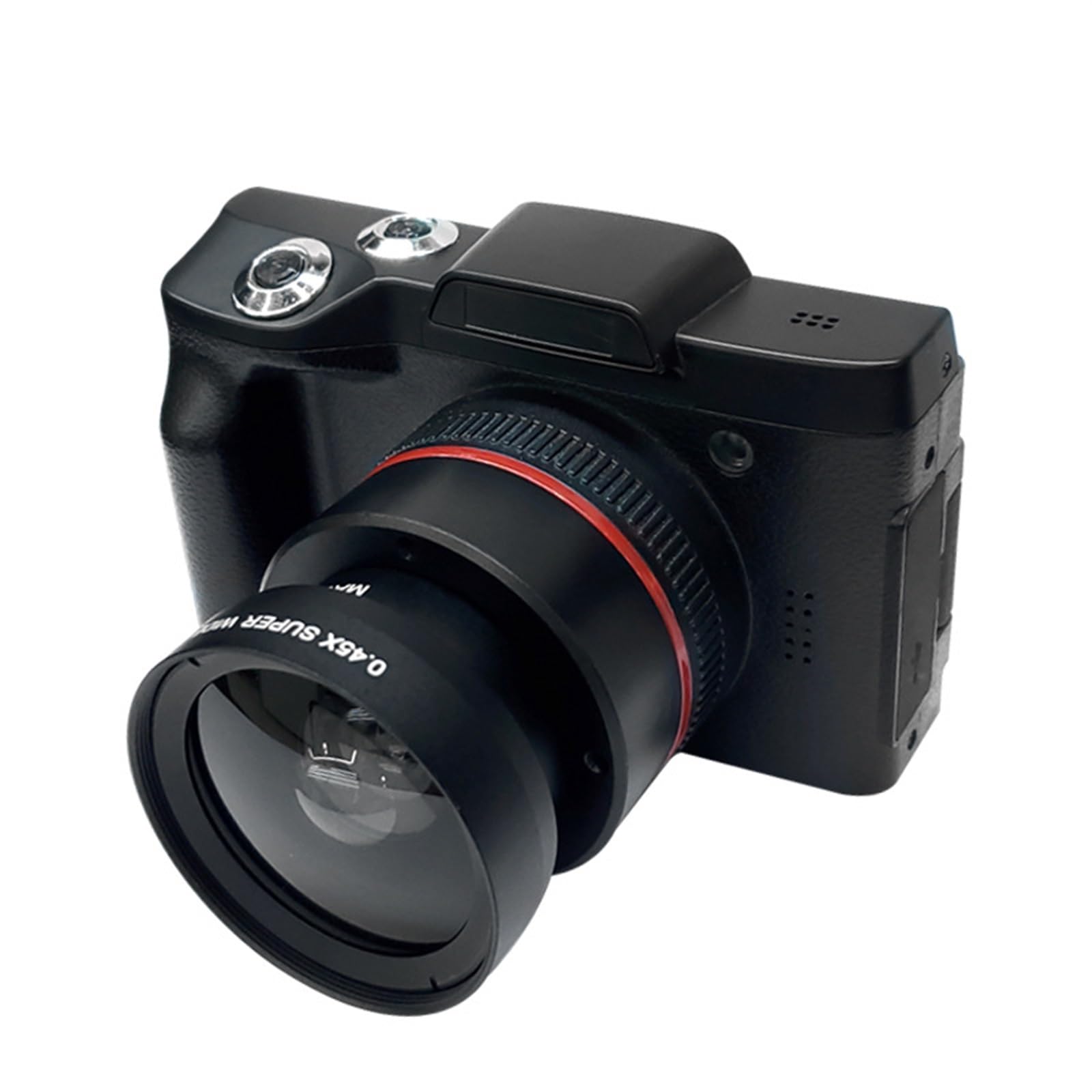 HD Flip Screen Camcorder with Wide Angle Lens - MZZYG Digital Video Camera for Vlogging, YouTube & Selfie Recording | Perfect for Travel, Events & Home Videos