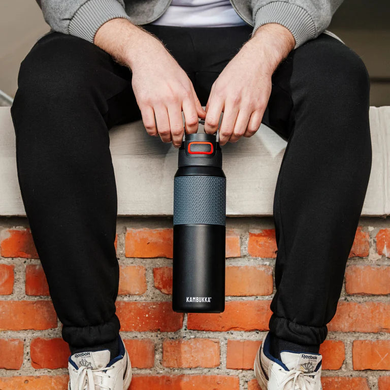 Elton 1000ml Insulated Stainless Steel Water Bottle - Leak Proof, BPA Free, Various Colors - Perfect for Gym, Hiking, Travel & Outdoor Activities