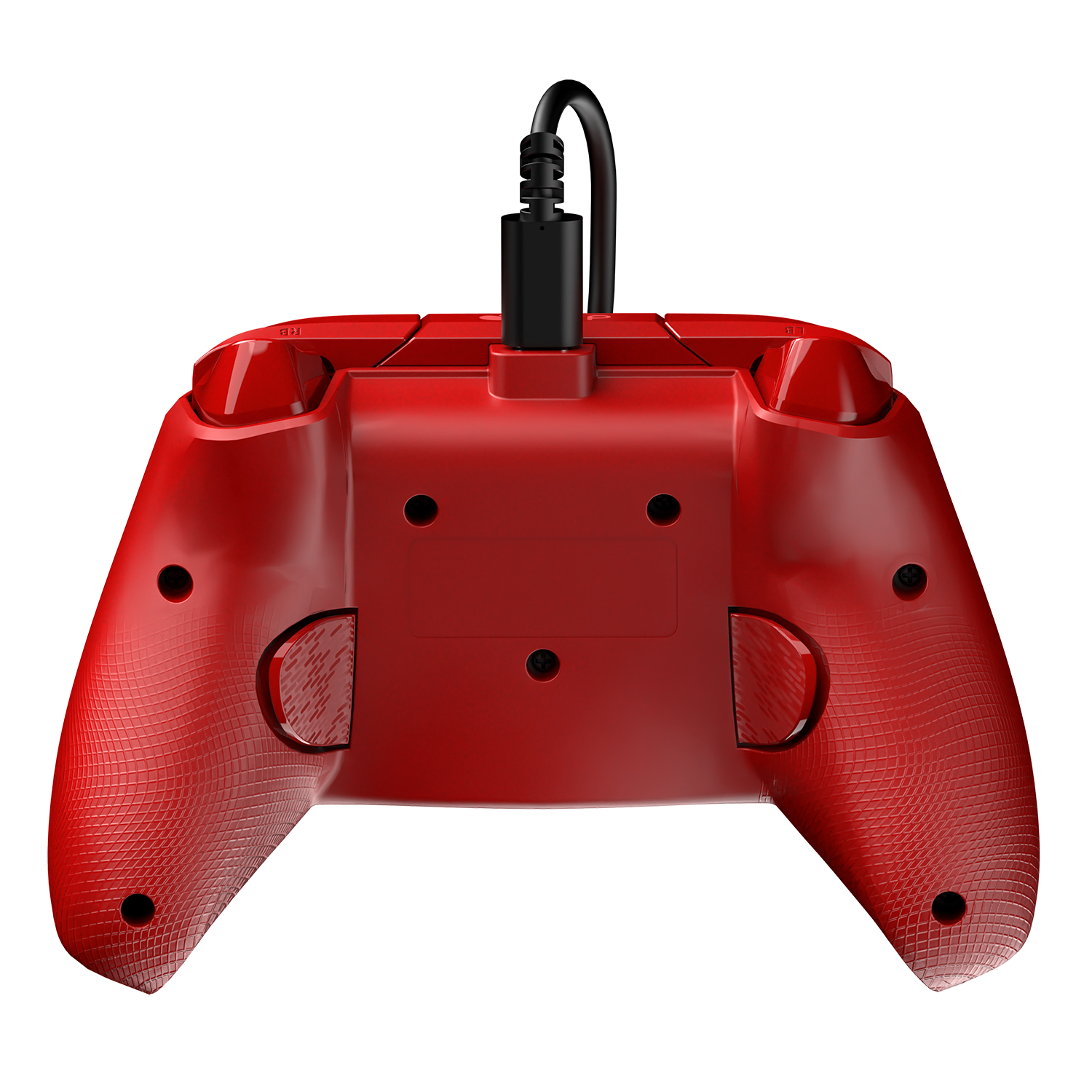 Red Afterglow Wave Wired Gaming Controller for Xbox Series X|S & PC - Ergonomic Design with Customizable Buttons for FPS, Racing & Action Games