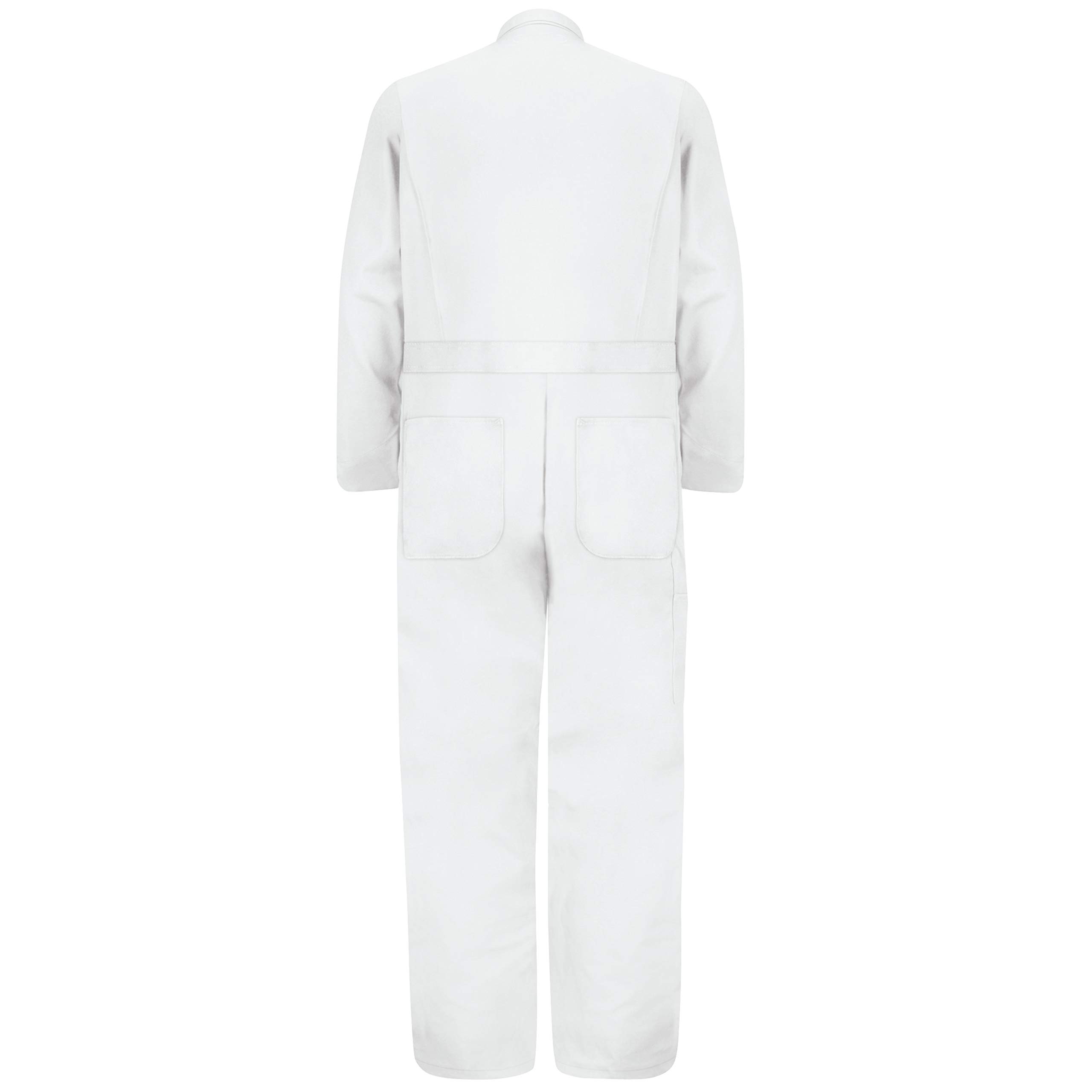 Red Kap Men's Button Front Cotton Coverall - Durable Workwear for Mechanics, Painters & DIY Projects | Comfortable & Breathable for All-Day Wear