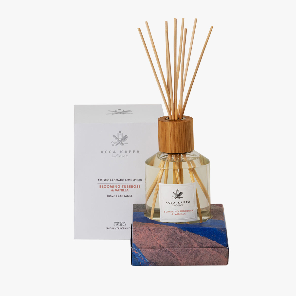 Blooming Tuberose & Vanilla Essential Oil Diffuser for Home - Aromatherapy Room Scent for Relaxation, Yoga & Bedroom Decor