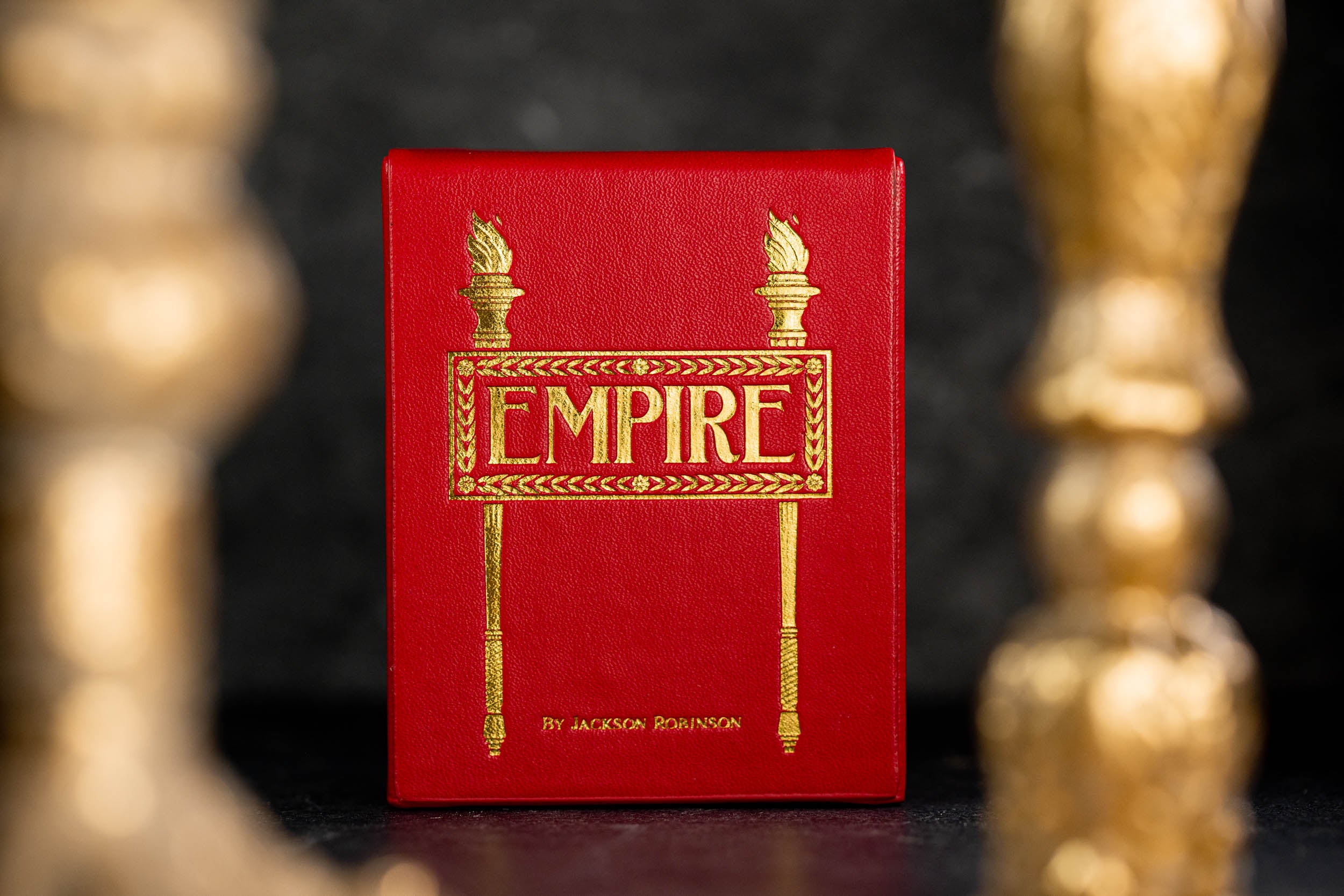EMPIRE Gilded Edition Luxury Playing Cards - Premium Gold Foil Poker Cards for Magic Tricks, Cardistry & Casino Nights | Elegant Card Game Accessories