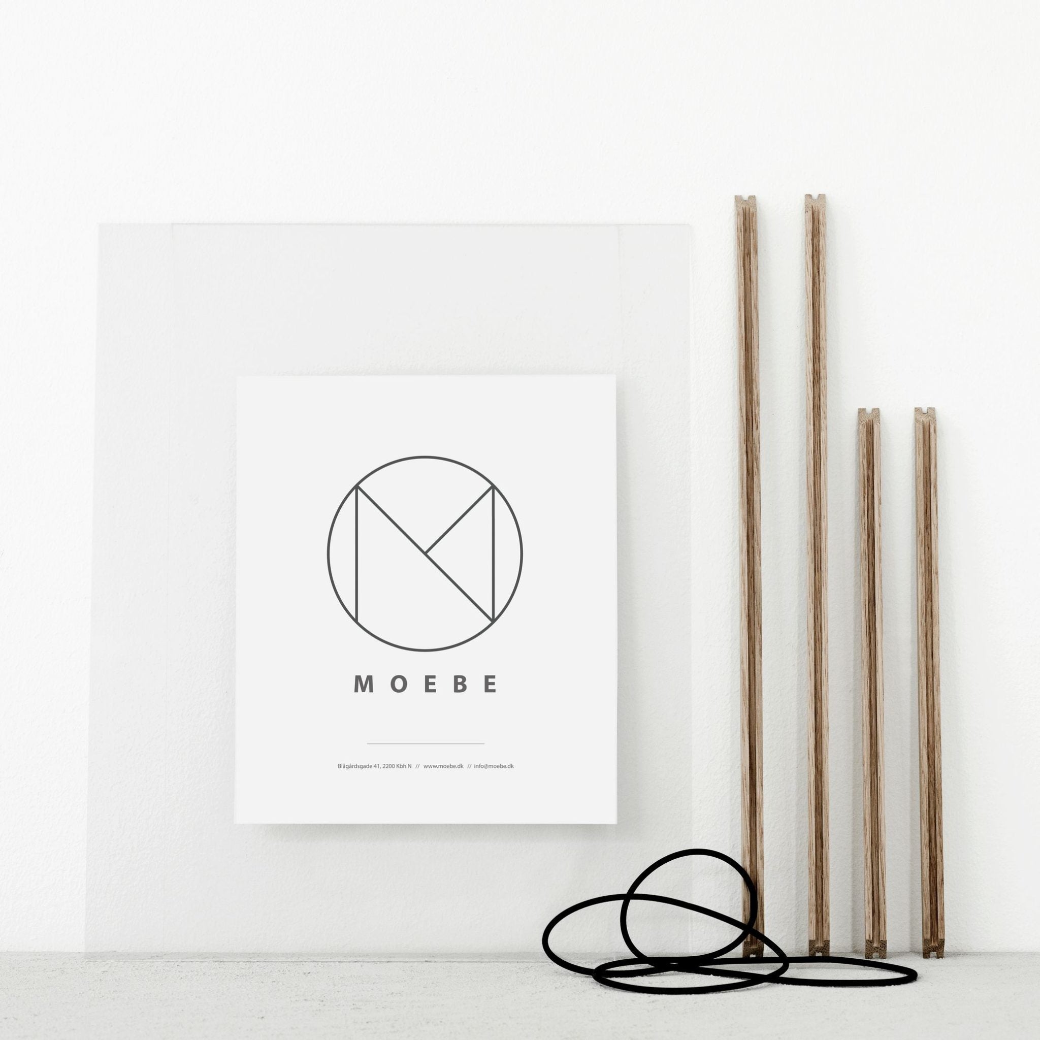 MOEBE Solid Oak Picture Frame - 6 Sizes for Wall Art, Photos & Home Decor | Perfect for Living Room, Bedroom & Office Display