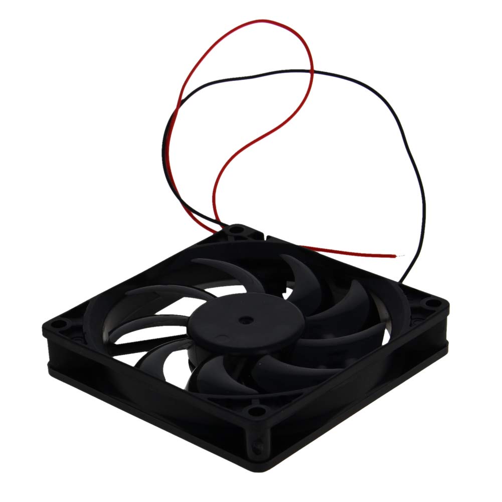 Aicosineg 80x80x15mm 12V Sleeve Bearing Cooling Fan - 2.4W Quiet PC Case Fan for Computer CPU Radiator Cooler | Long Life, High Airflow | Ideal for Gaming PCs, Workstations & Home Office Desktops