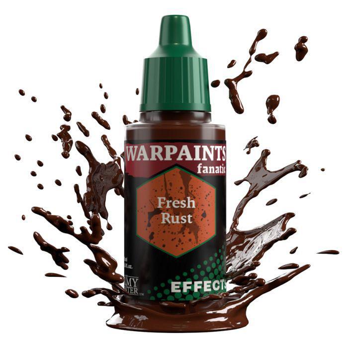 Army Painter Warpaints Fanatic Effects Fresh Rust - Miniature Painting Rust Effect Paint for Wargaming & Dioramas - Perfect for Realistic Weathering on Models & Terrain