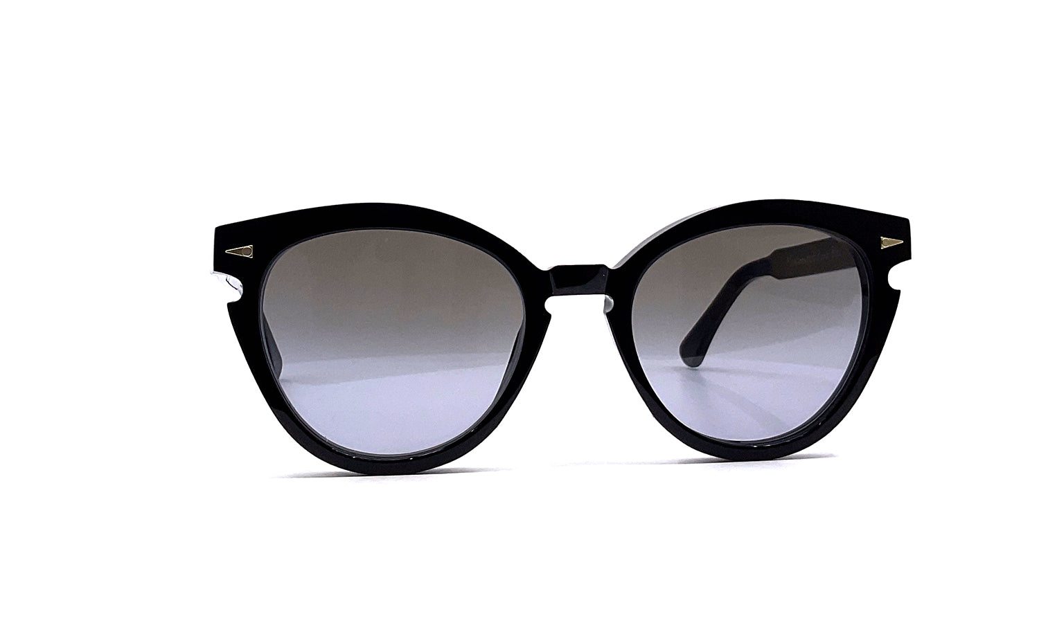 Ahlem Ménilmontant Black Sunglasses - Polarized UV Protection for Women & Men - Perfect for Driving, Travel & Outdoor Activities