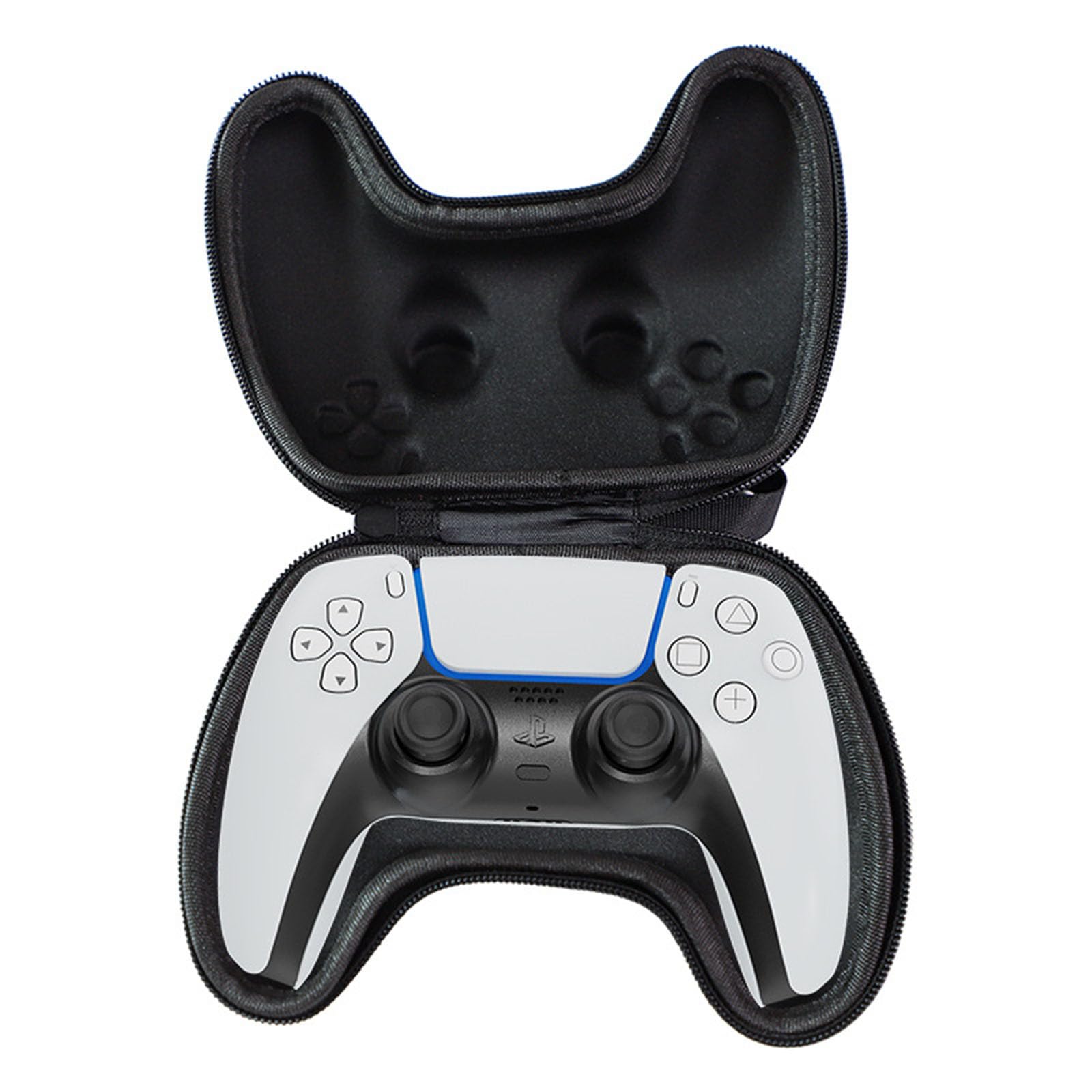 Portable PS5 Controller Storage Bag - Durable EVA Protective Case for Game Controllers - Travel-Friendly Organizer for PS5 Accessories - Perfect for Gaming, Travel & Storage