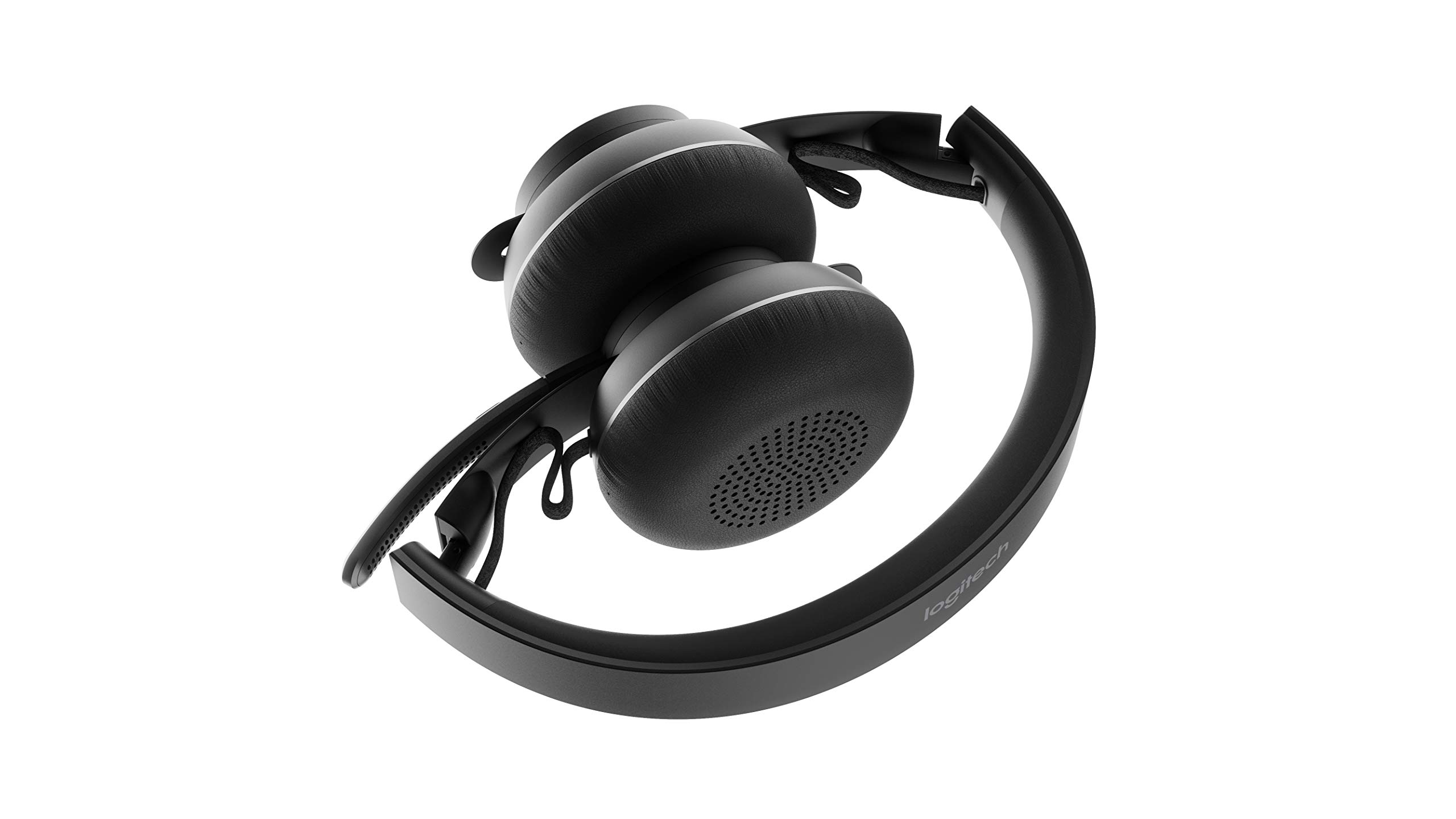 Logitech Zone Wireless Bluetooth Headset with Noise Cancelling - Black | Comfortable Office Headphones for Video Calls, Remote Work & Gaming
