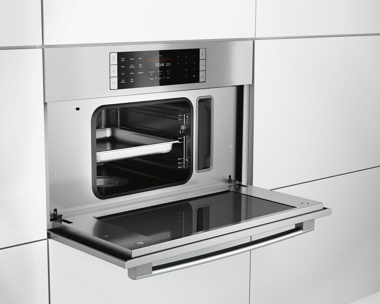 Bosch HSLP451UC 30-Inch Benchmark Series Steam Convection Oven - Perfect for Baking, Roasting & Healthy Cooking in Modern Kitchens