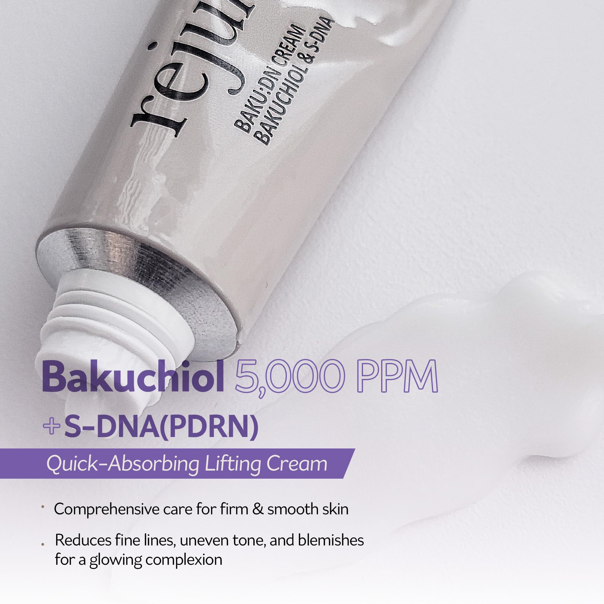 PESTLO Anti-Aging Skincare Set with Bakuchiol & Hyaluronic Acid | Rejurecipe Spicule Roller Serum & Baku:DN Cream | Firming Treatment for Wrinkles & Elasticity Boost | Perfect for Night Routine & Travel Skincare