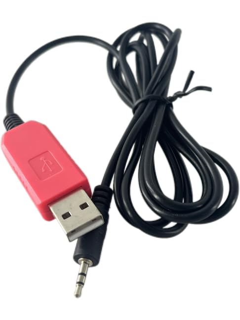 RS-232C Data Cable with Software for VM-6320 Digital Vibration Meter - Connect to PC for Vibration Analysis & Data Monitoring | Industrial Equipment Testing & Maintenance