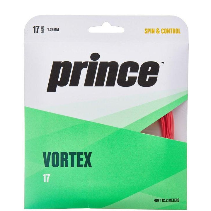 Prince VORTEX HEXAGONAL Badminton String - High-Performance Synthetic Gut for Power & Control | Perfect for Competitive Play & Training Sessions