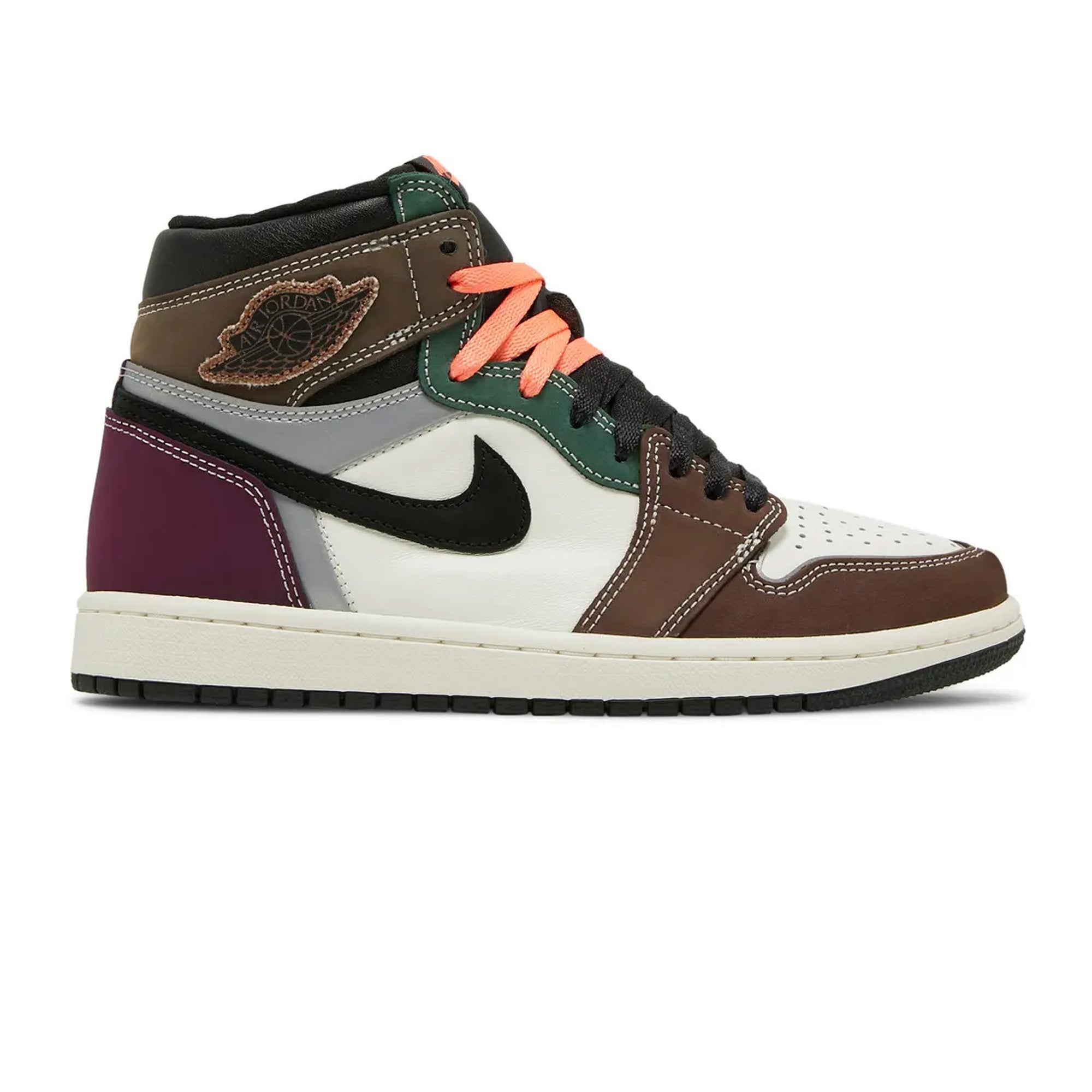 Air Jordan 1 Retro High OG 'Hand Crafted' Sneakers (2021) - Men's Basketball Shoes for Streetwear & Casual Fashion