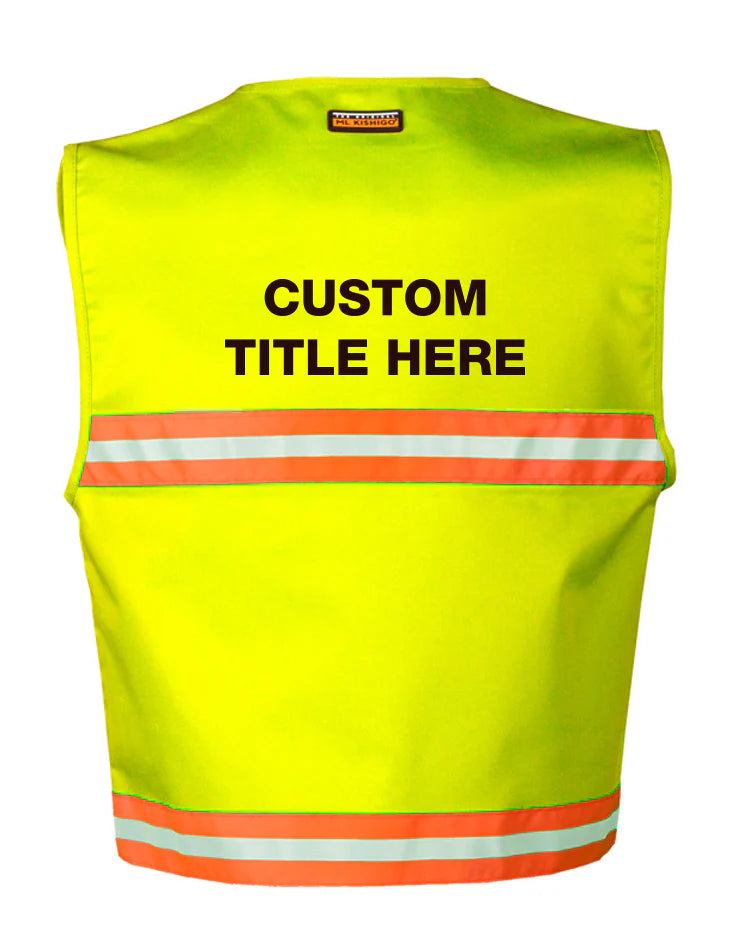 4200 Series Incident Command Vest - High Visibility Safety Vest for Emergency Response & Disaster Management - Ideal for Firefighters, Police & Search & Rescue Teams