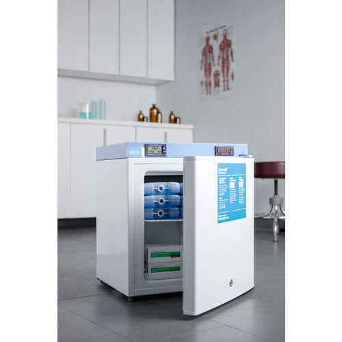 Accucold FS24L7MED2 Compact All Freezer - 2.4 Cu.Ft Energy Efficient Upright Freezer for Home, Garage, or Office - Perfect for Storing Frozen Food, Ice Cream, and Meal Prep