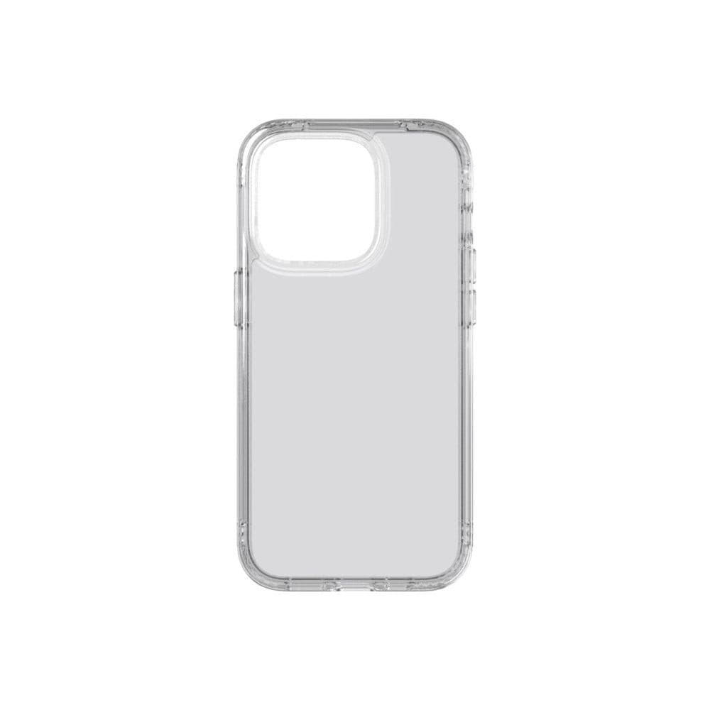 Tech21 EvoClear Anti-Yellowing iPhone 14 Pro Case - Slim Protective Cover with Scratch Resistance | Perfect for Everyday Use, Work & Travel