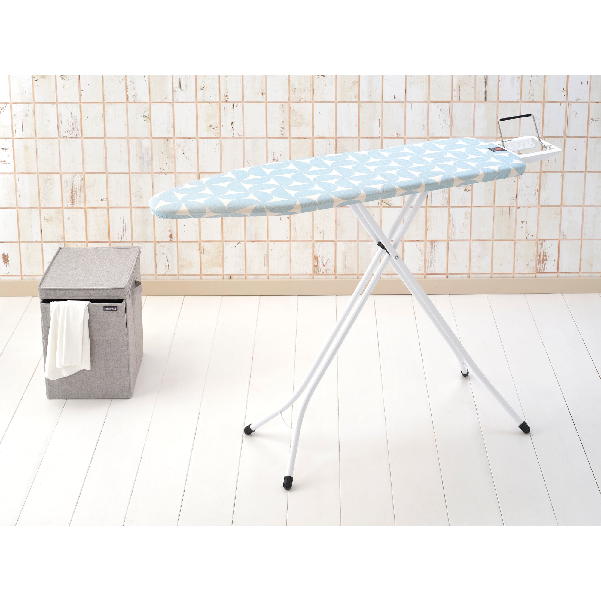 Premium Ironing Board with Steam Iron Rest - 49