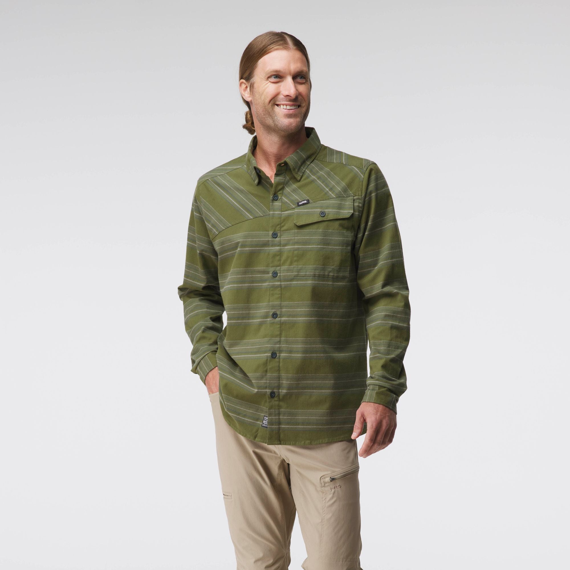 Men's Campfire Flannel Shirt - Soft & Durable Plaid Button-Up for Outdoor Adventures, Hiking, and Cozy Fall Evenings