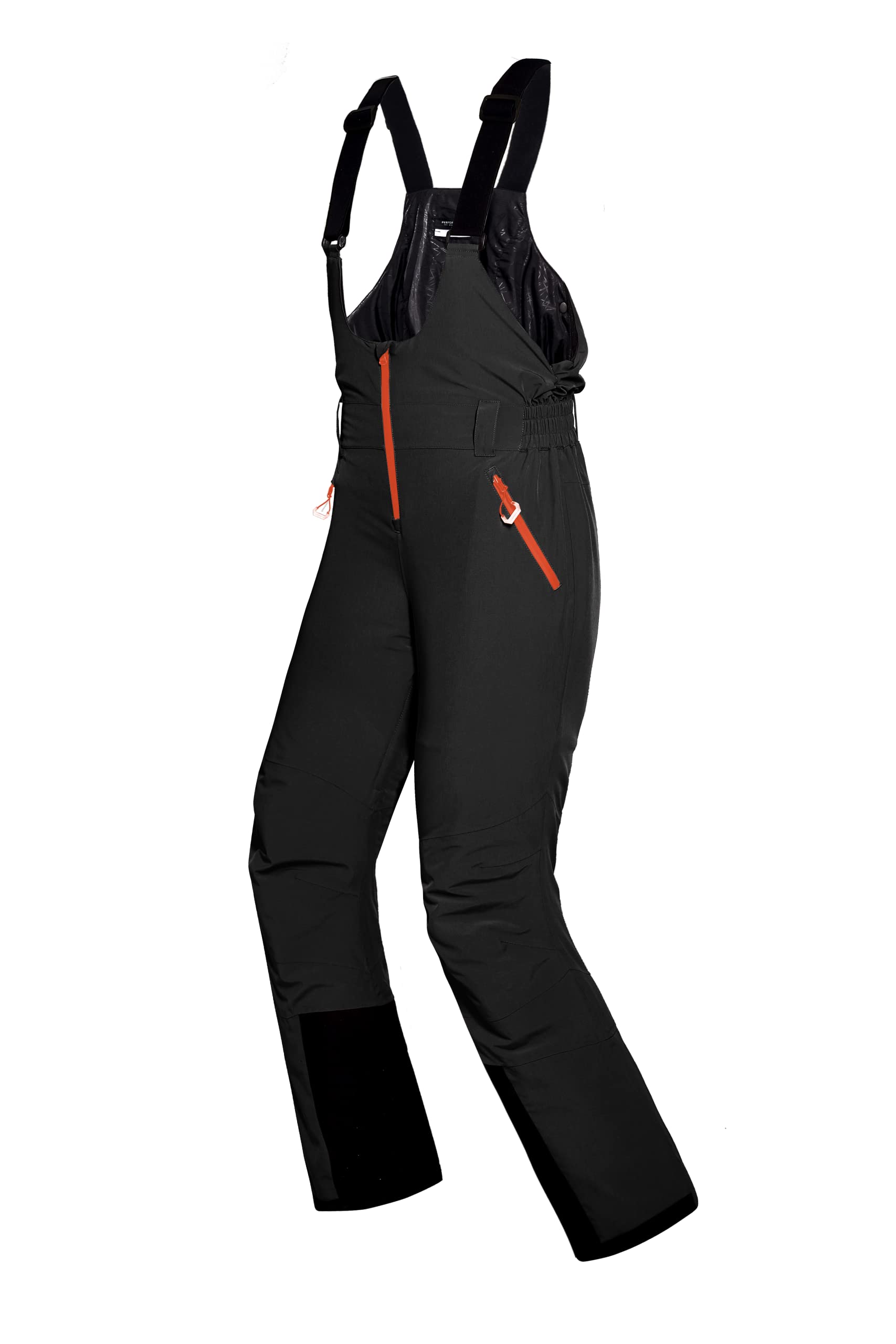 Fit Space Women's Ski Bibs - Waterproof 20K, Stretchable & Breathable Winter Snow Pants for Skiing, Snowboarding & Outdoor Activities