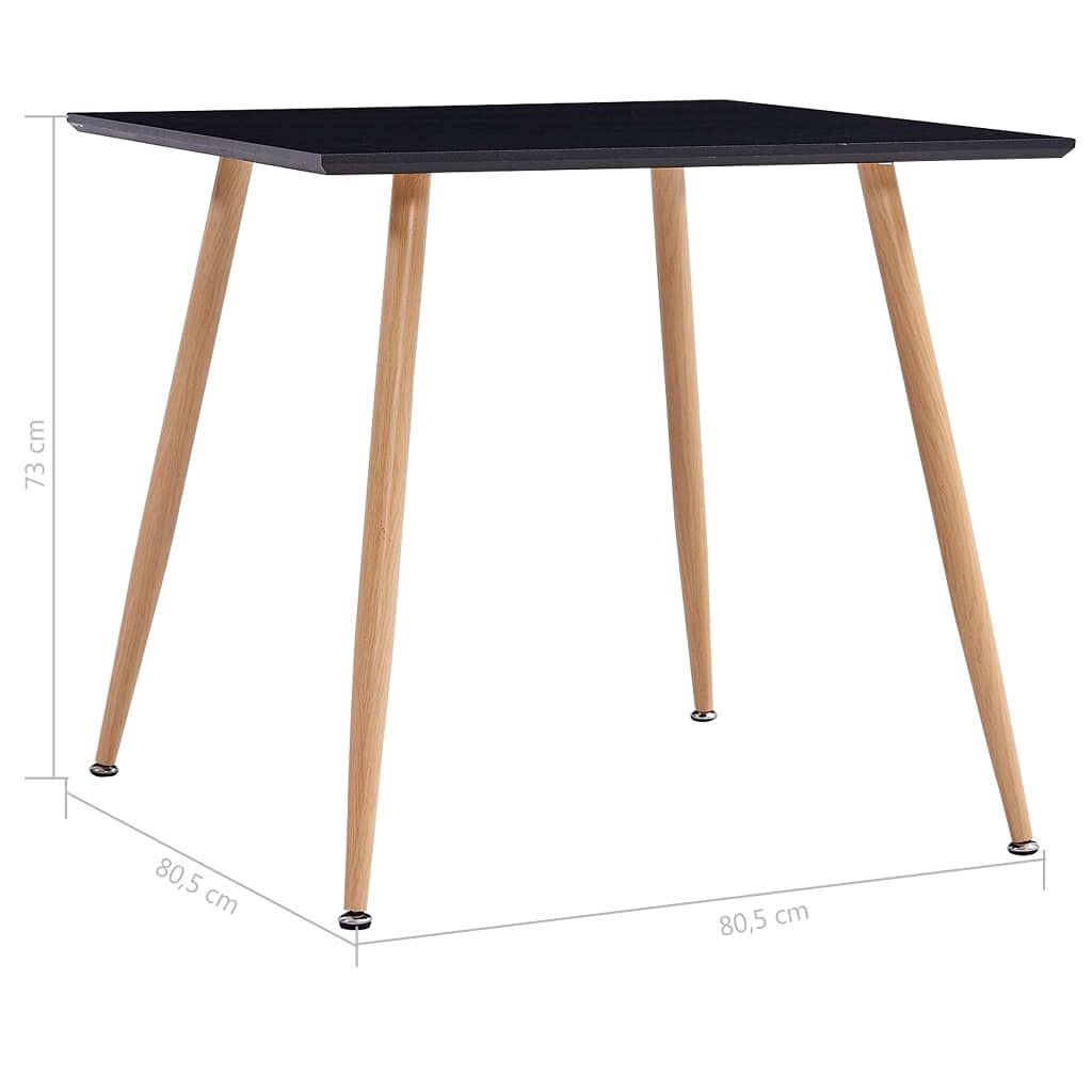CHARMMA Modern Square Dining Table 31.7