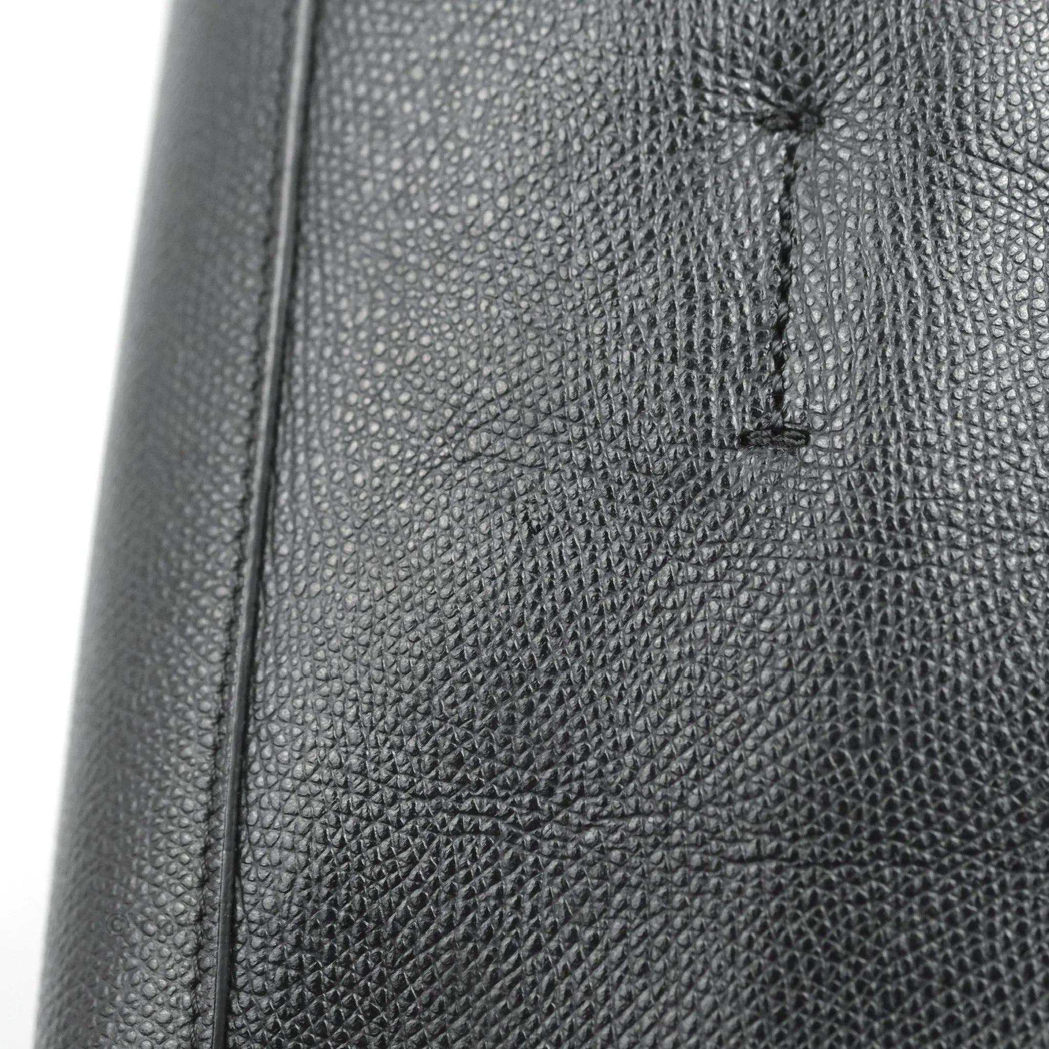 Celine Small Vertical Cabas Tote Bag in Black Grained Calfskin with Silver Hardware - Perfect for Work, Travel & Everyday Luxury
