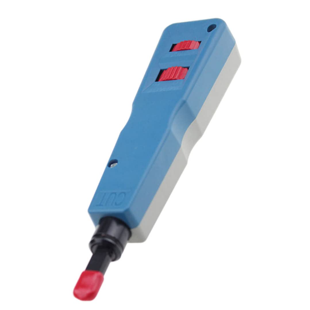 Professional Impact Punch Down Tool for Ethernet Cables - RJ45 Network Wire Terminal Insertion Tool with Data Protection Sleeve | Ideal for Network Installations, Data Centers & Telecom Wiring