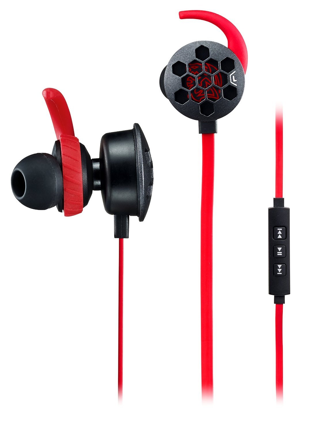 Tt eSPORTS ISURUS PRO Detachable Microphone In-Ear Gaming Headset with Noise Isolation - Lightweight Comfort for PC, PS4, Xbox & Mobile Gaming (HT-ISF-ANIBBK-19) - Perfect for FPS, MOBA & Esports Tournaments
