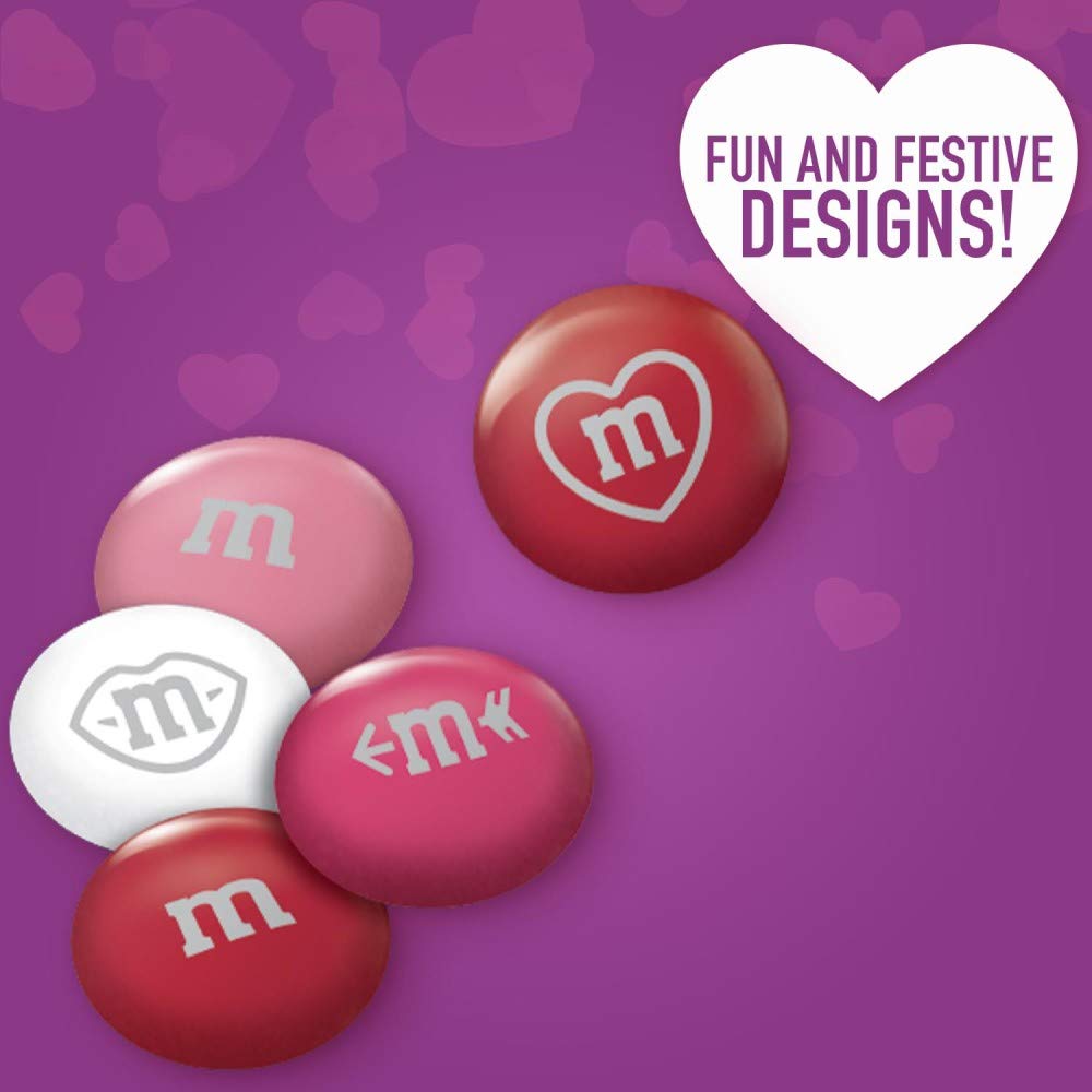 M&M'S Milk Chocolate Fun Size Valentine's Day Candy - 12.13 oz Bag for Gifts, Parties & Sweet Treats