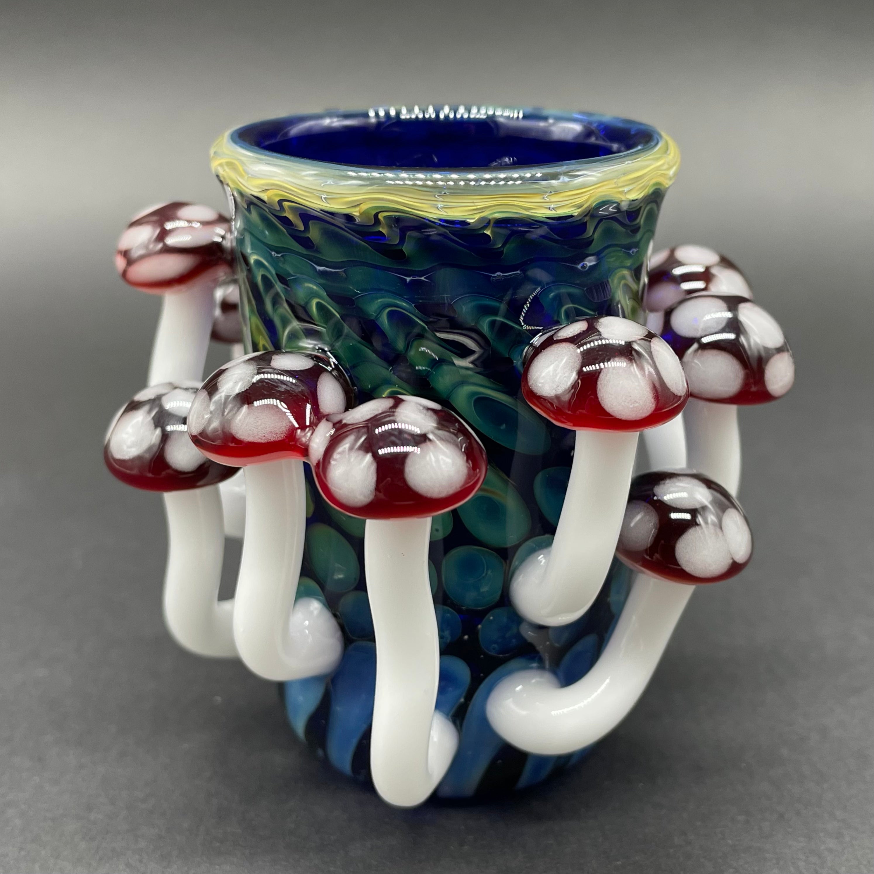 Funny Red Mushroom Shot Glass Set - Unique Novelty Drinking Cups for Parties, Gifts & Home Bar Decor - Perfect for Halloween, Themed Events & Collectibles
