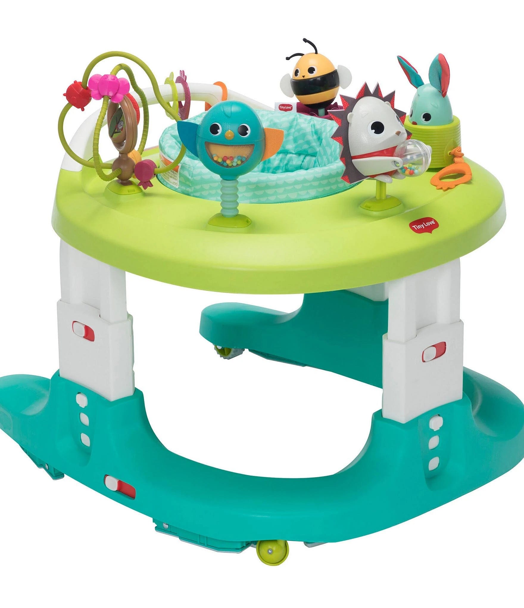 Tiny Love Meadow Days 4-in-1 Here I Grow Baby Activity Gym & Mobility Center - Interactive Playmat for Infants, Tummy Time & Learning Toys for Newborn Development