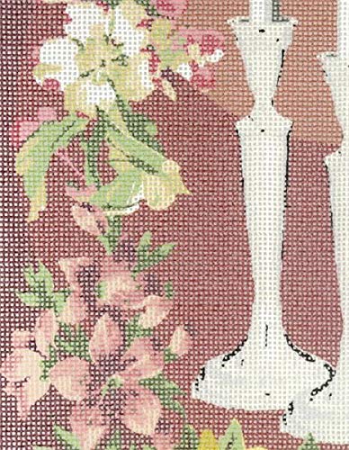 Pepita Needlepoint Kit: Sabbath Candles - 10