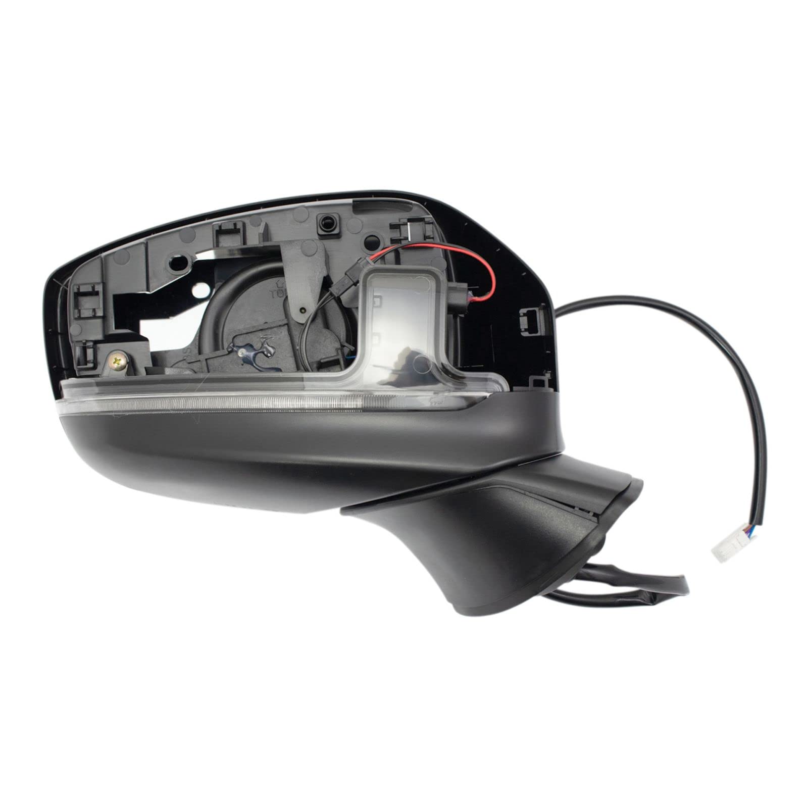 Right Side Mirror Replacement for 2017-2022 Mazda CX-5 & 2016-2020 CX-9 - Manual Folding, No Blind Spot, No Heat (Part #MA1321194 MA1325104) - Perfect for Passenger Side Mirror Repair & Replacement