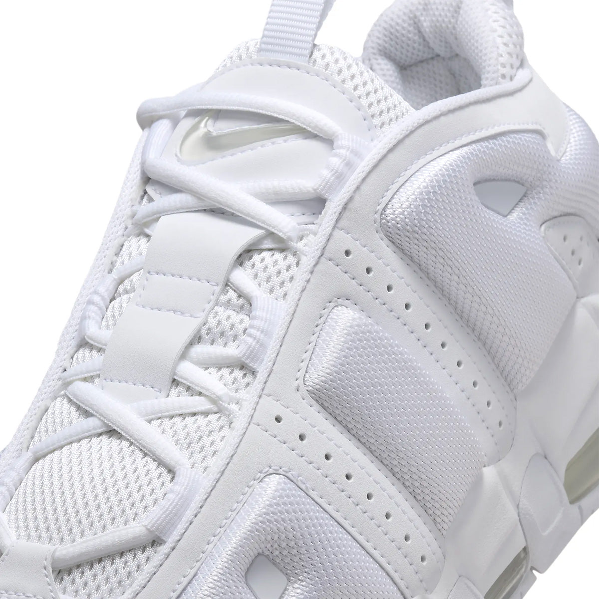 Nike Air More Uptempo Low Sneakers - White Basketball Shoes for Men & Women | Perfect for Streetwear, Casual Outfits & Court Performance