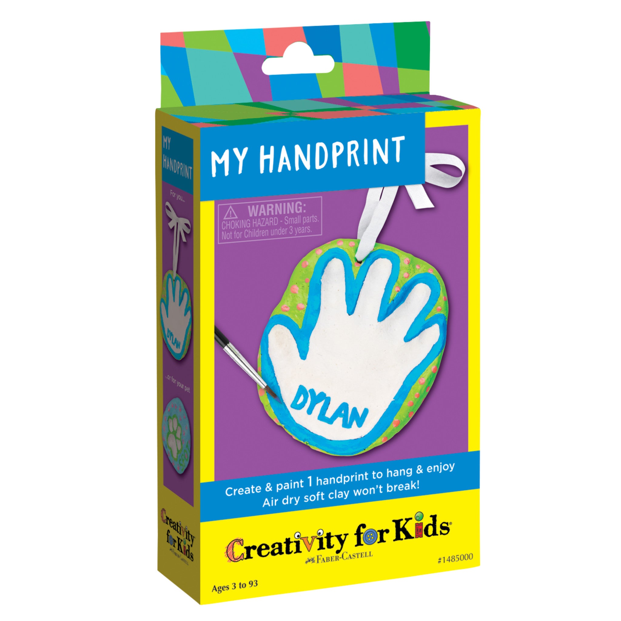 My Handprint Kit - Personalized Keepsake for Baby’s First Handprint & Footprint - Perfect for Newborn Gifts, Baby Shower, and Family Memories