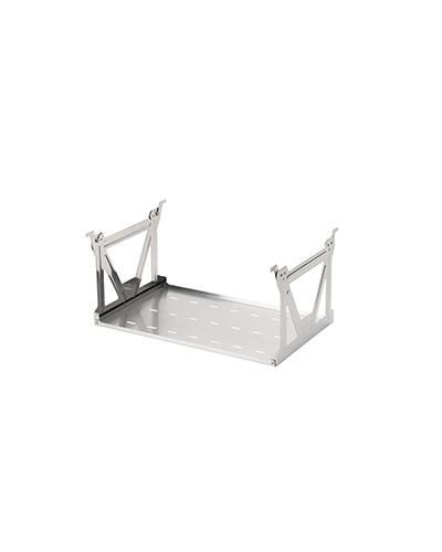 Shallow IGT Hanging Shelf - Lightweight Aluminum Storage Solution for Camping, Outdoor Kitchen & BBQ Accessories | Perfect for Picnics, Tailgating & Backpacking Trips
