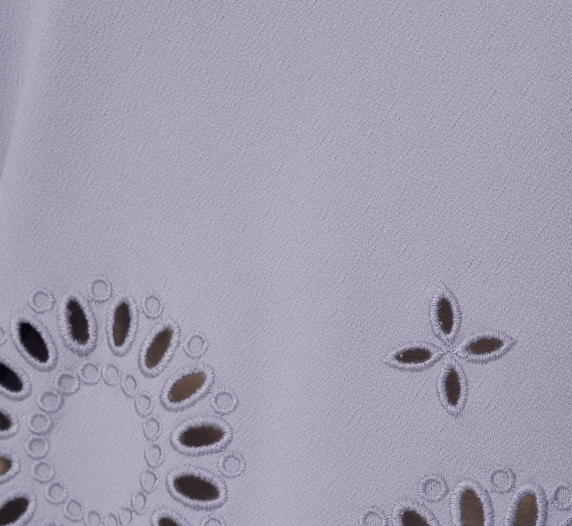 Women's Short Sleeve Keyhole Eyelet Top in Eventide - Casual Summer Blouse for Beach, Date Night & Outdoor Activities