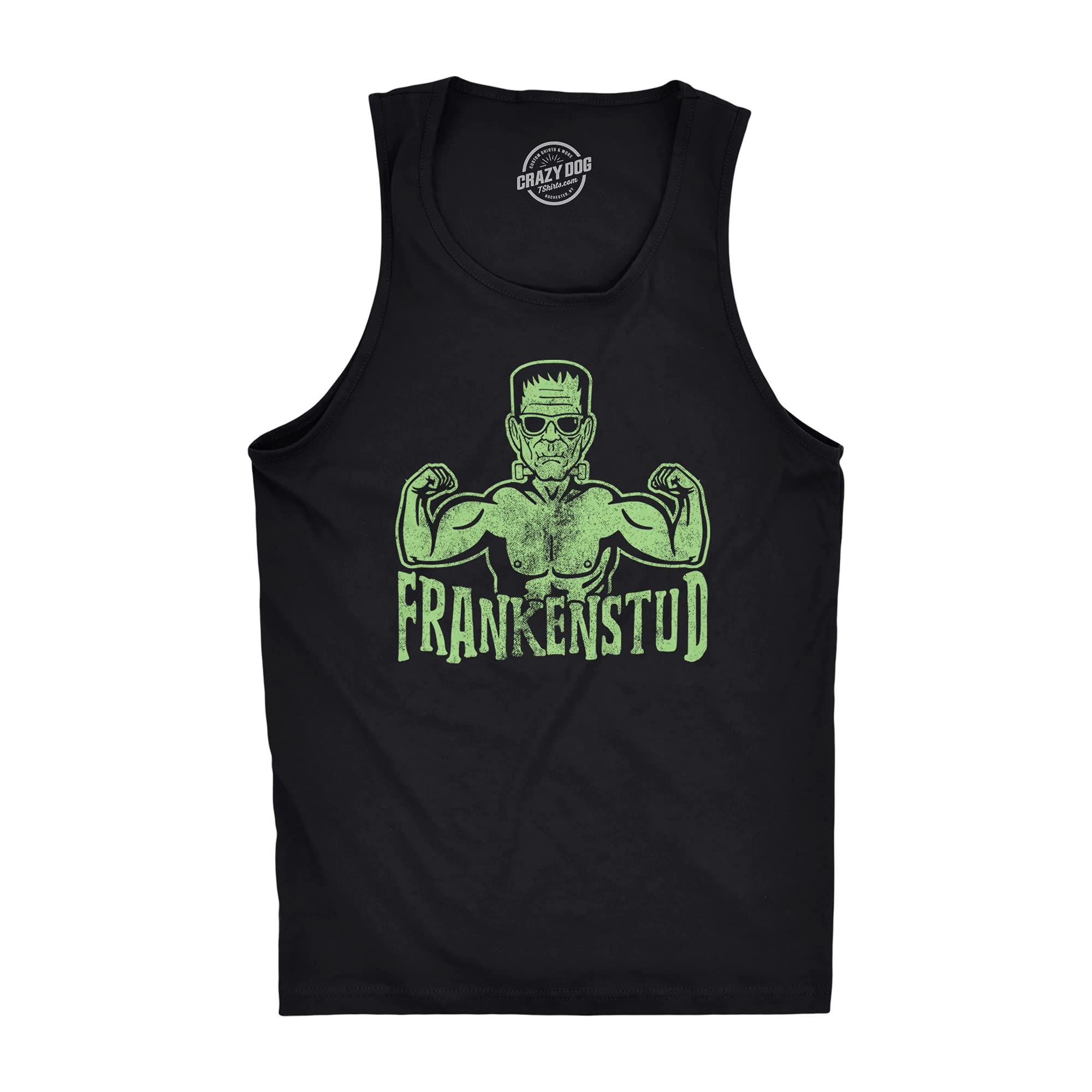 Funny Halloween Tank Tops for Men - Cool Gym & Workout Shirts - Perfect for Halloween Parties, Costumes, and Fitness Activities
