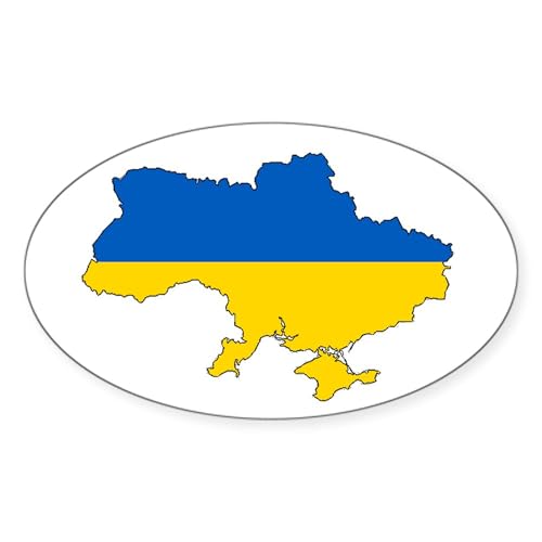 White - Ukraine Flag and Map