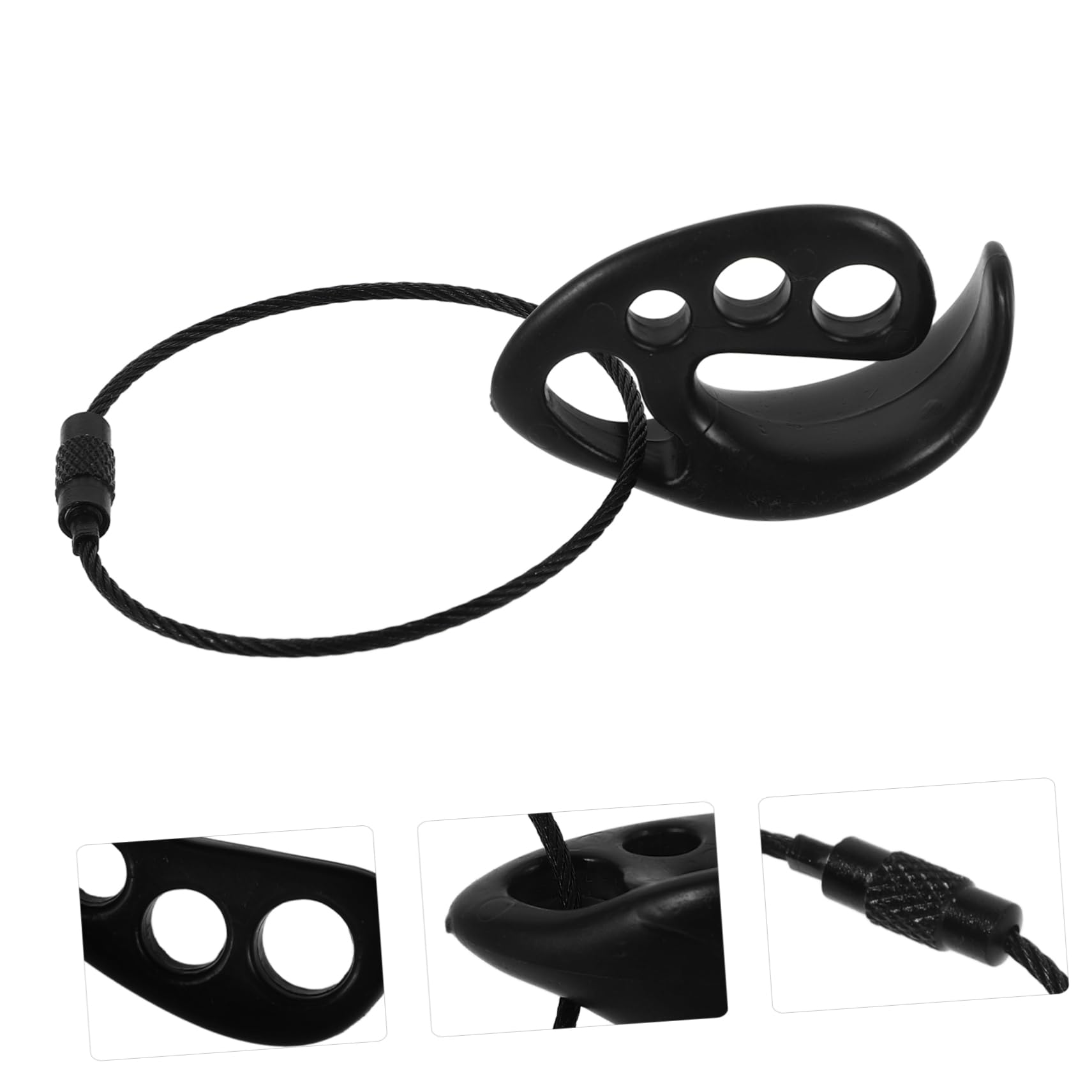 2pcs Flying Disc Holder Clips - Compact & Portable Disc Golf Carrier for Easy Storage & Transport - Perfect for Outdoor Sports, Travel & Backyard Games