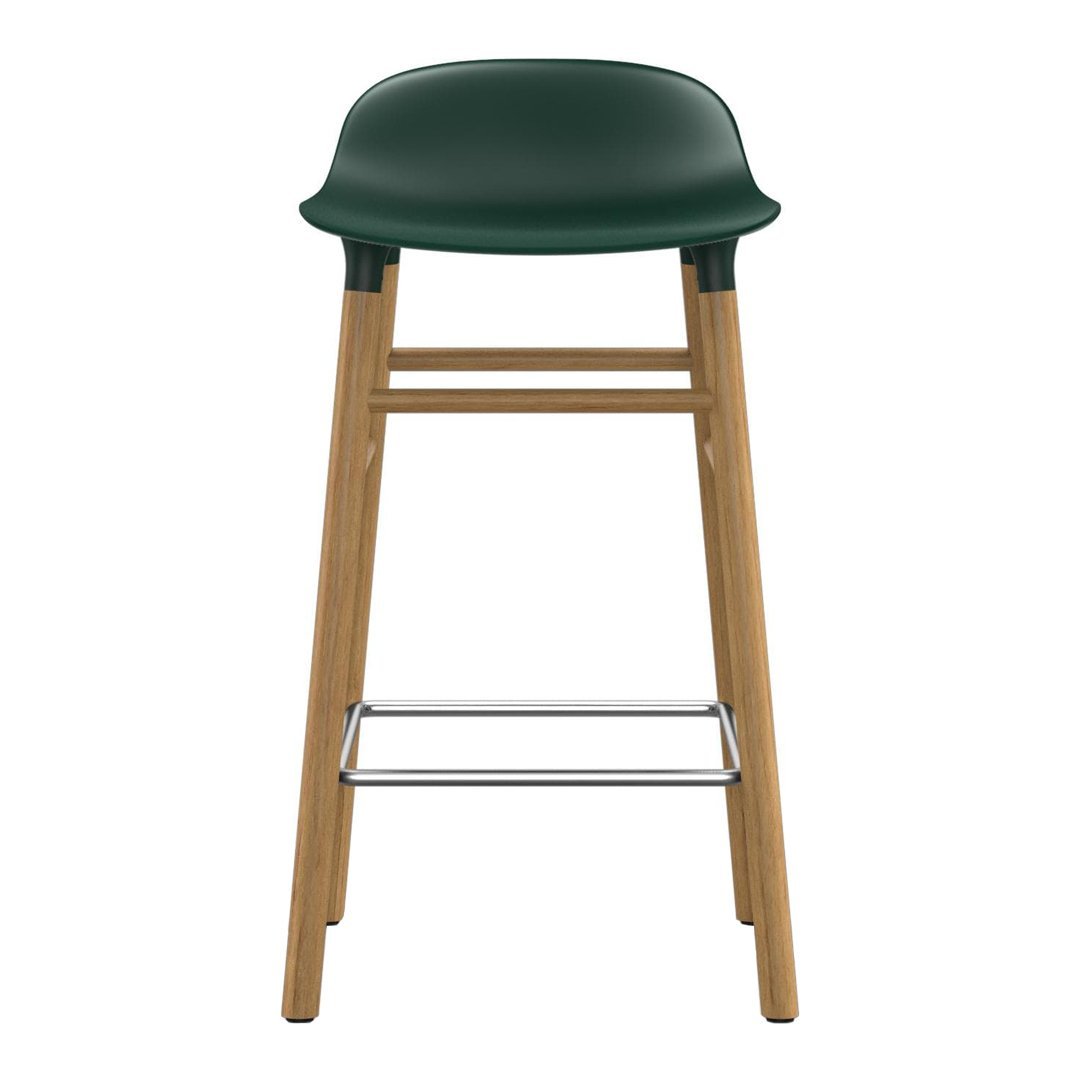 Modern Wooden Counter Stool with Sturdy Wood Legs - Perfect for Kitchen Islands, Bars, and Breakfast Nooks