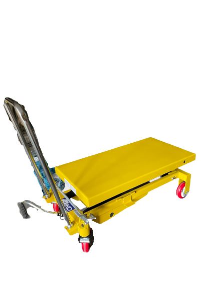 Aiko 1000kg Hydraulic Scissor Lift Table - Heavy Duty Workbench Lift with 1000mm Height (Model PT WP1000) - Ideal for Warehouse, Factory, and Workshop Material Handling