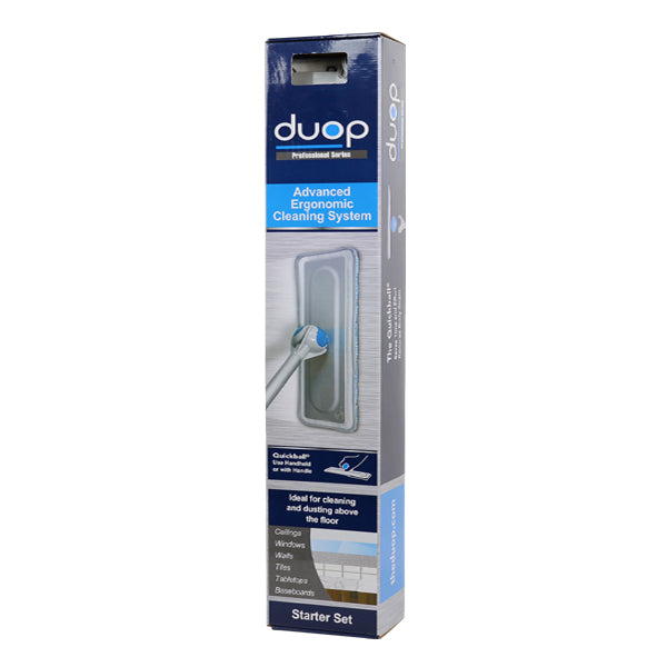Edco DUOP All-In-One Advanced Ergonomic Cleaning System - Multi-Surface Deep Clean for Floors, Tiles & Hardwood - Perfect for Home, Office & Commercial Use