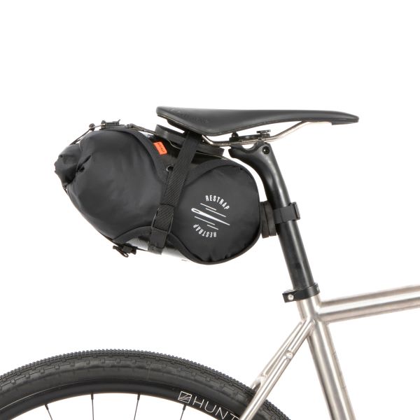 Restrap Race Saddle Bag - Waterproof Bike Saddle Bag for Road & Mountain Biking | Compact Cycling Storage for Tools, Phone & Essentials | Perfect for Commuting & Long Distance Rides