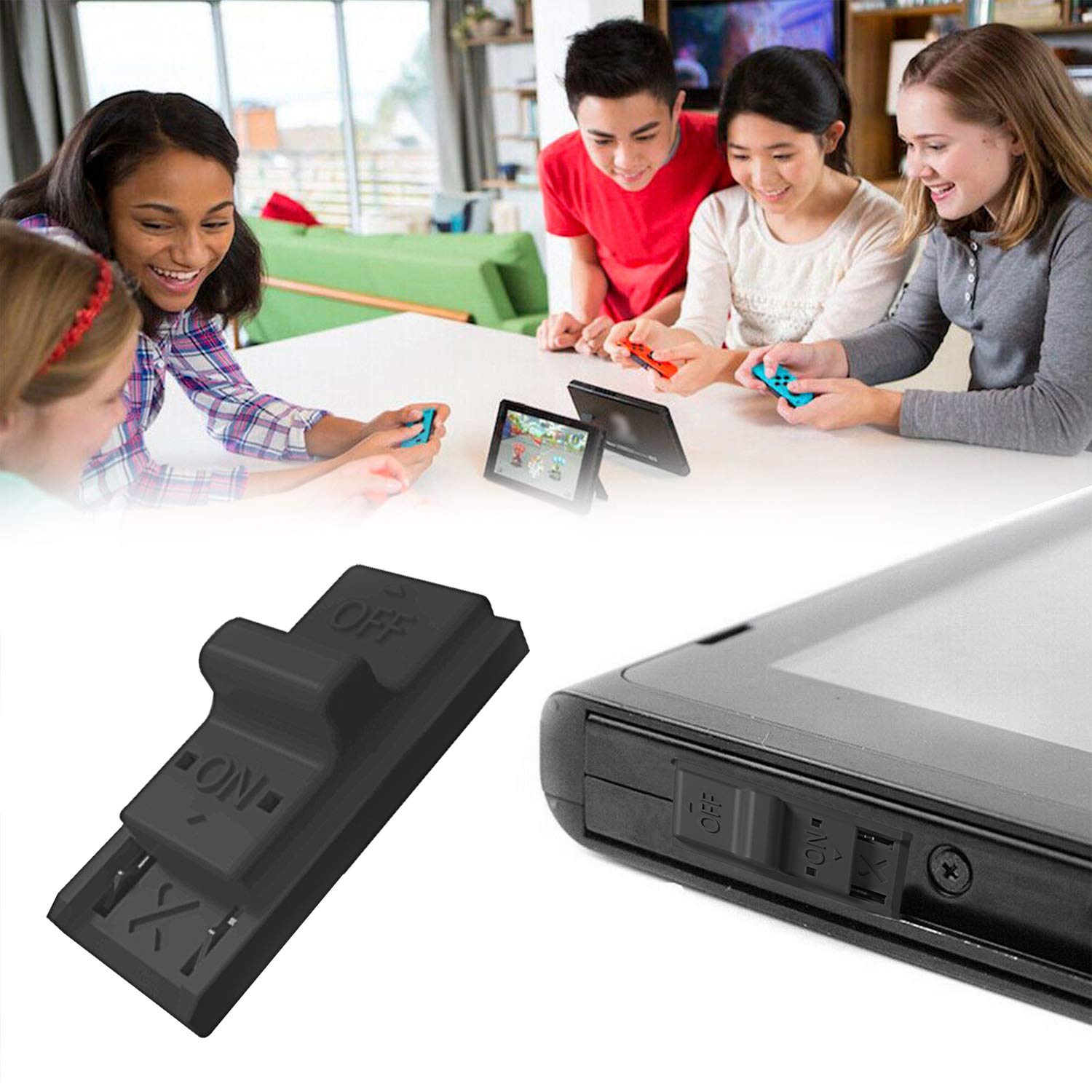 HARIKIKI RCM Clip Jig Short Connector for Nintendo Switch Joycon - Repair Tool for Switch Modding & Jailbreak - Perfect for Homebrew, Game Backup and Emulator Setup
