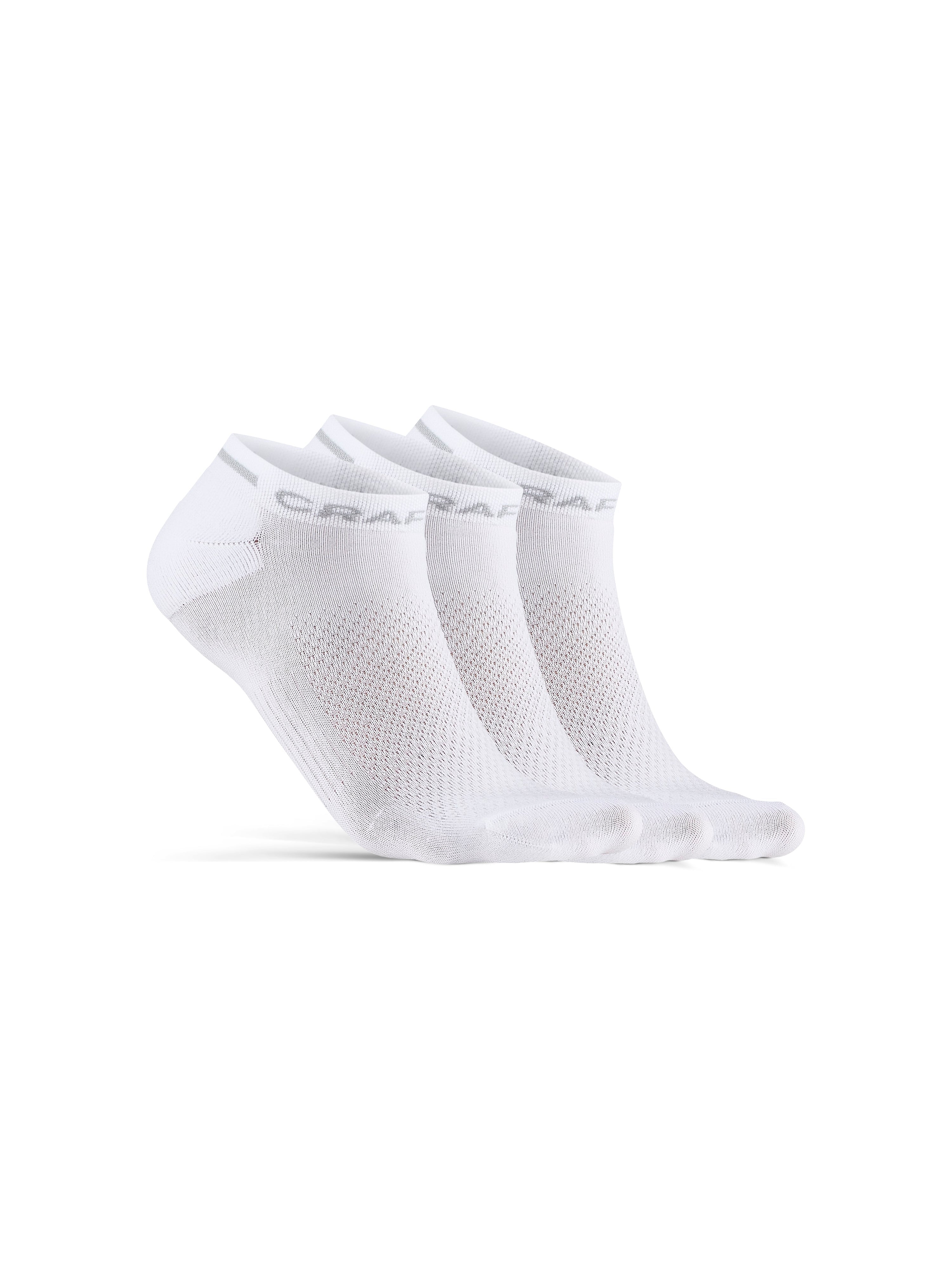 Craft Core Dry Shafless Socks 3 Pack - Moisture Wicking Athletic Socks for Running, Hiking & Workout - Breathable & Comfortable 2025 Edition